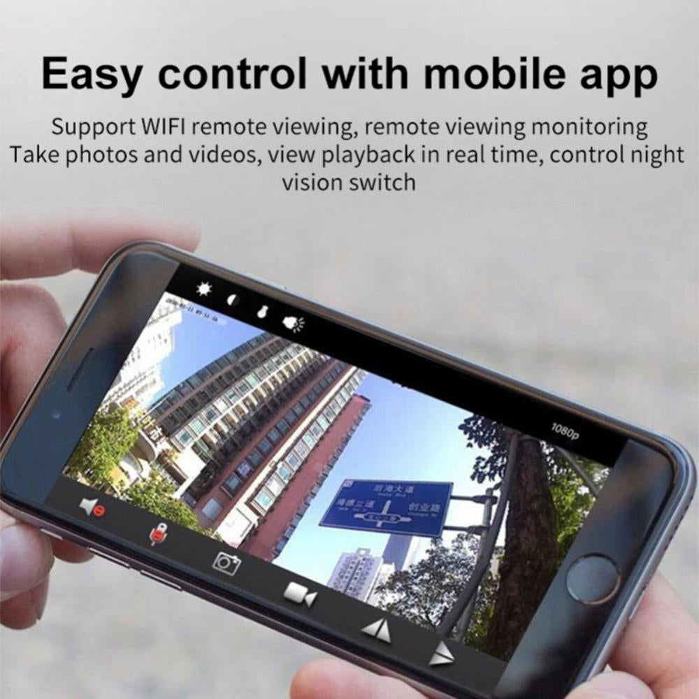 7th Market A9 Mini Wireless HD WiFi Security Camera with Stand and V38 App