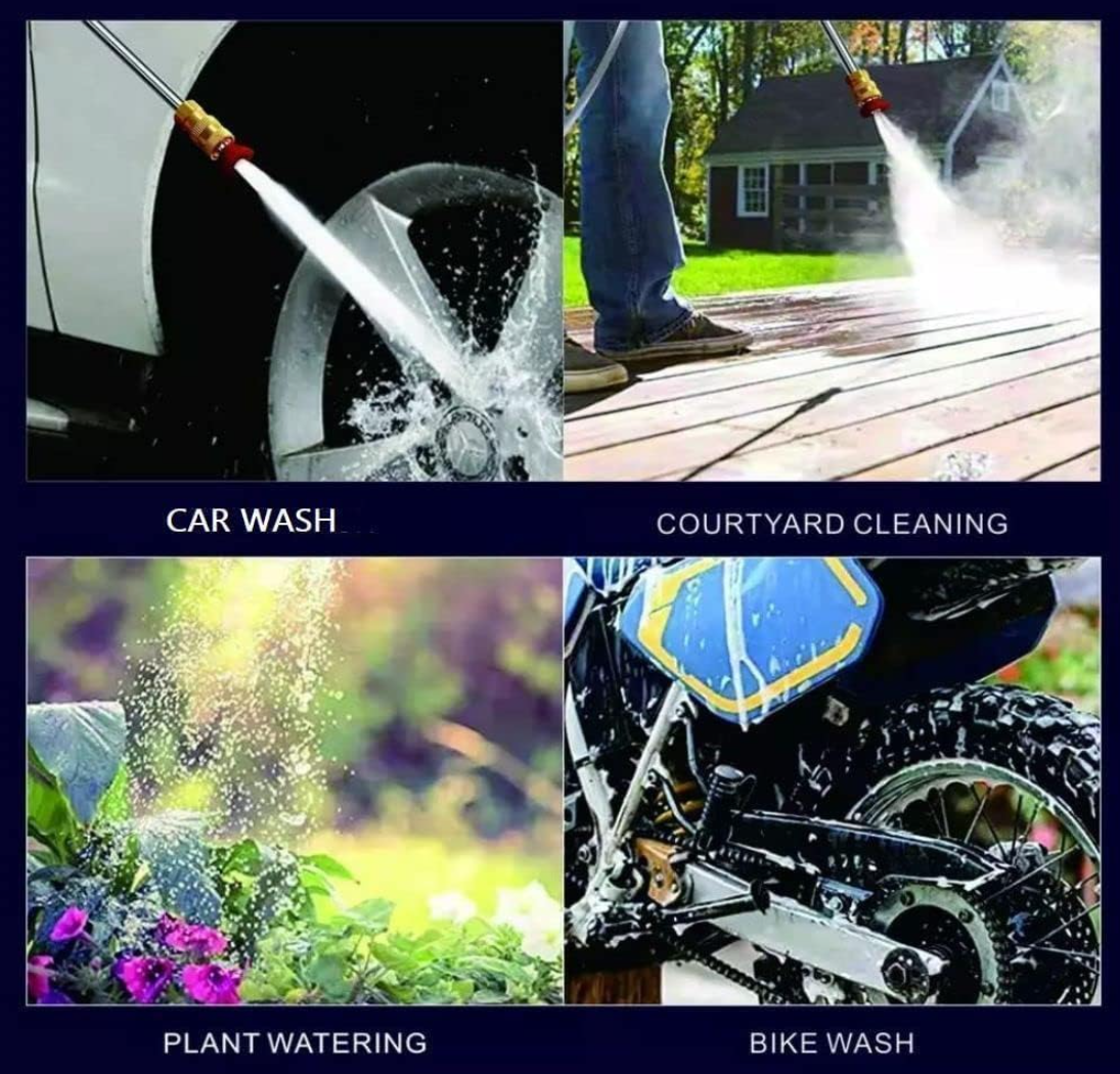 48V Cordless High Pressure Washer Gun for Car, Bike, Solar & Home