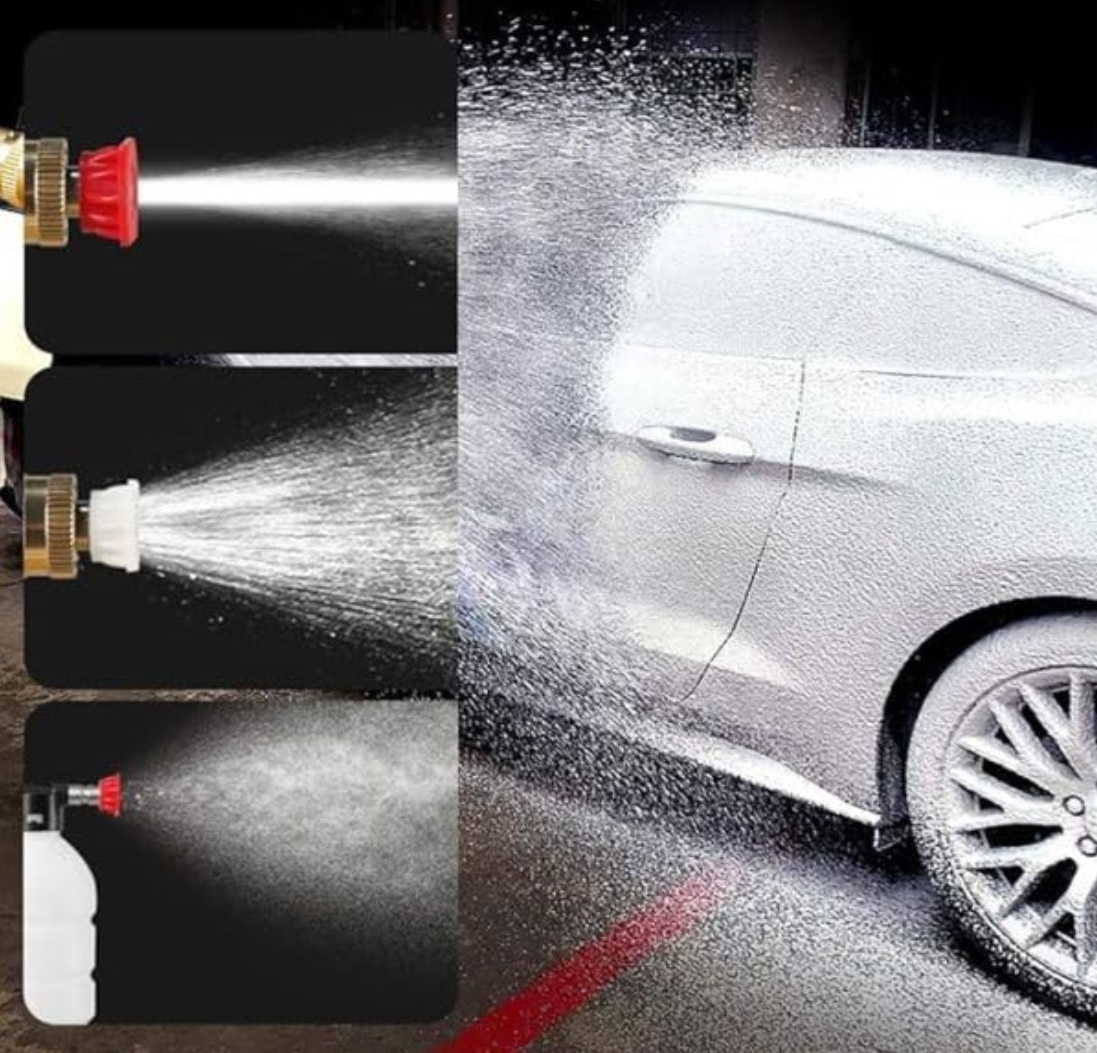 48V Cordless High Pressure Washer Gun for Car, Bike, Solar & Home