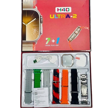 H40 Ultra 2: Advanced Smartwatch with Bluetooth Calling, Health Tracking & Vibrant Display