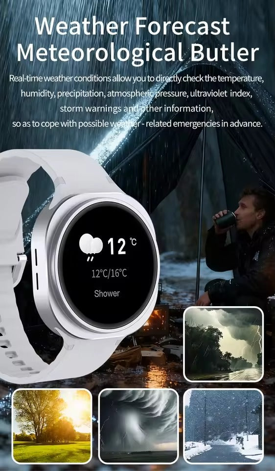 GT8 Max Smartwatch with Touch Screen, Compass, Waterproof Fitness Trac