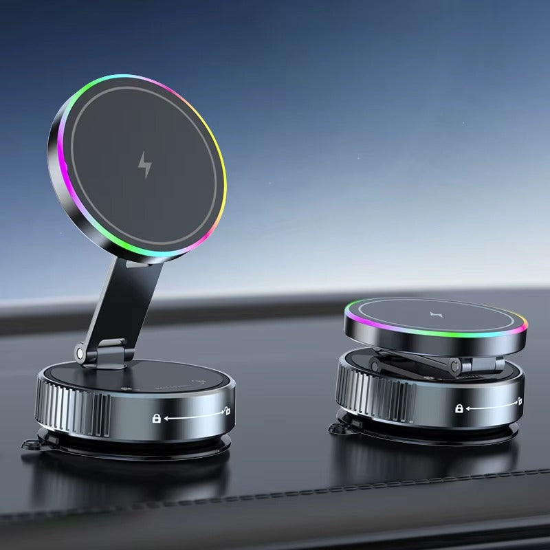 Magnetic Stand + Wireless Charger Phone Holder Magnetic