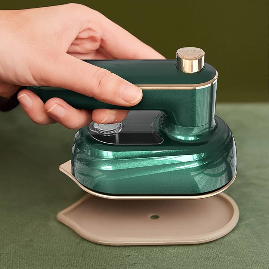 Mini Travel Ironing Machine, 180Rotatable Handheld Garment For Clothes, Iron Garment, Folding Handle Thermostat For Clothes