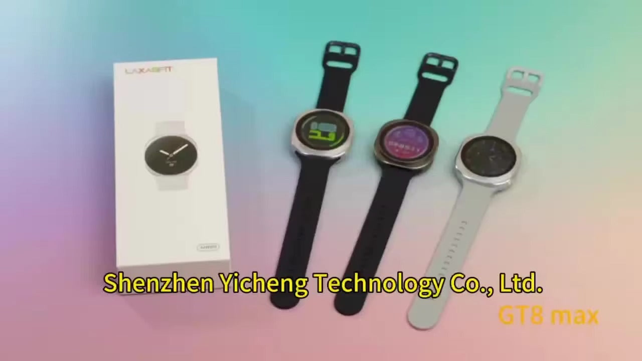 GT8 Max Smartwatch with Touch Screen, Compass, Waterproof Fitness Trac