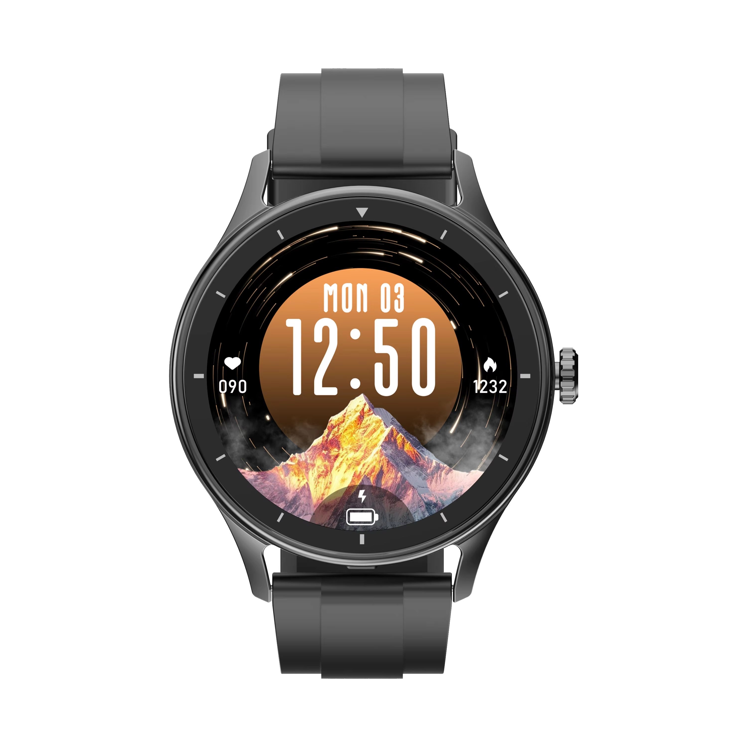L500 PRO TFT Touch Screen for Smart Watch IP67 Waterproof with Heart Rate Monitor Remote Control Sport Features for Unisex